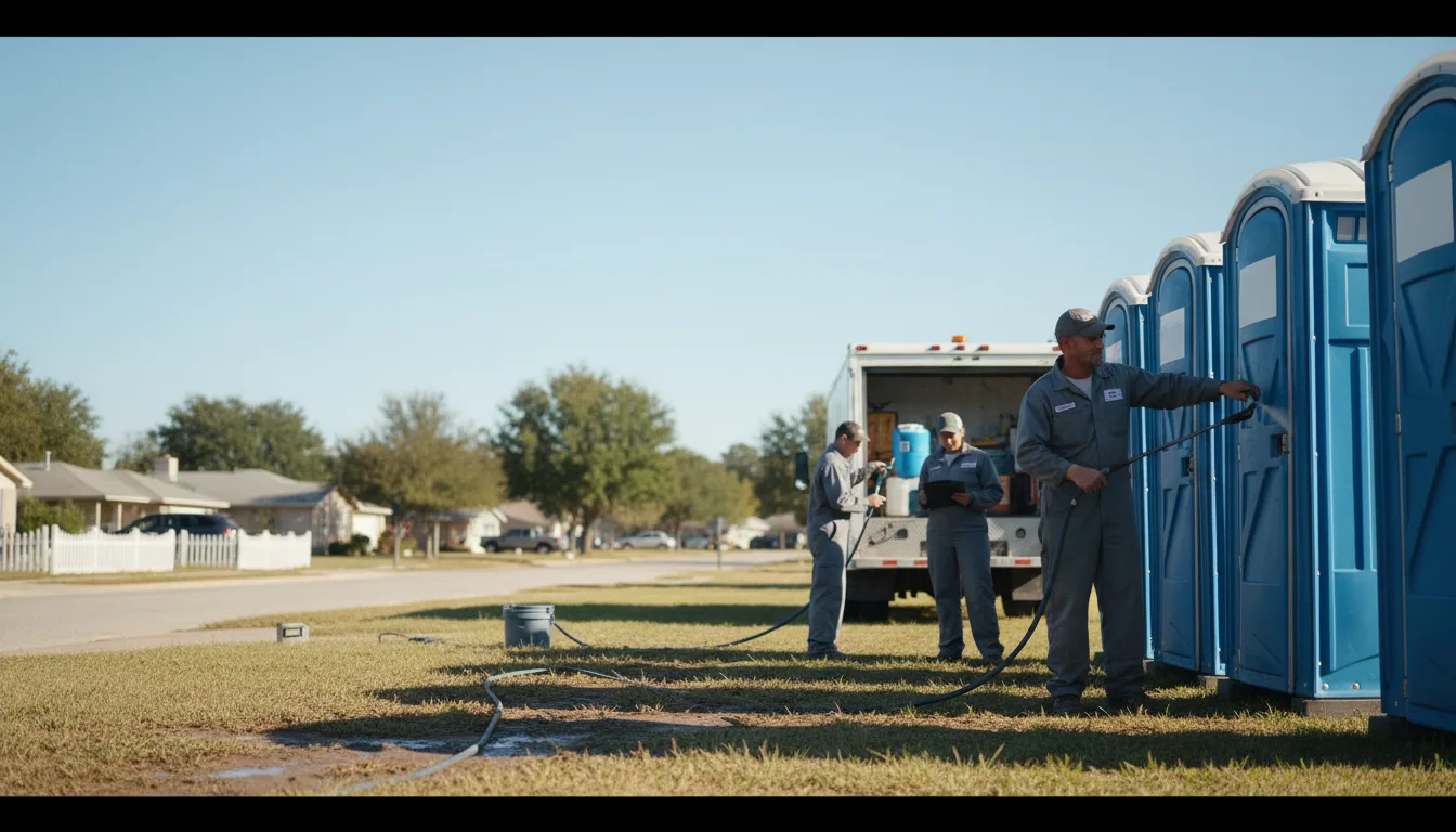 Long-Term Portable Toilet Rental in Washington, IL near me
